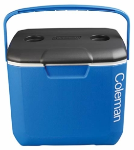 Coleman Cool Box 30QT Performance Cooler, 28 Liter Fassungsvermögen, große Hochleistungs-Kühlbox, Eisbox für Getränke, blau - 1