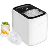 COSTWAY 2L Eiswürfelmaschine 15kg/24H, Ice Maker 9 Eiswürfel in 6-8 min Eismaschine, Eiswürfelbereiter inkl. Eiswürfelschaufel LED - 1