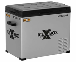 CROSS TOOLS ICEBOX 40 elektrische Kühlbox & Kompressor Gefrierbox 40l (Kühlbox für Camping, Auto, Van, Boote, mit Appsteuerung, Kühlleistung bis -20° C, 230 V / 12 V / 24 V, 65 x 37,5 x 42,7 cm) 68061 - 1
