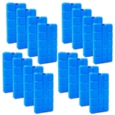 ToCi 16er Set Kühlakkus mit je 200ml | 16 Blaue Kühlelemente für die Kühltasche oder Kühlbox | Kühlakku Kühlpads Kühlpack für die Kühltragetasche | Kühlakkus dünn - 1