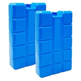 ToCi 2er Set Kühlakku mit je 400 ml | 2 Blaue Kühlelemente für die Kühltasche oder Kühlbox | Kühlakkus wiederverwendbar | Kühlpads Kühlpack für Kühltragetrage - 1