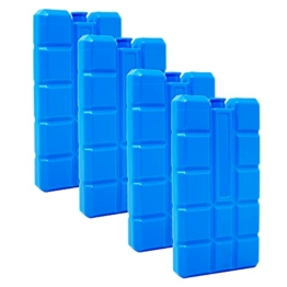 ToCi 4er Set Kühlakkus mit je 200ml | 4 Blaue Kühlelemente für die Kühltasche oder Kühlbox | Kühlakku Kühlpads Kühlpack für die Kühltragetasche | Kühlakkus dünn - 1