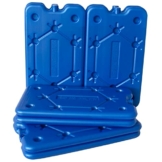 ToCi 8er Set Kühlakku mit je 400 ml | 8 Blaue Kühlelemente flach Kühlakkus für Kühltasche oder Kühlbox | Kühlakkus dünn, extra flach | Kühlpads Kühlpack für Kühltragetasche - 1