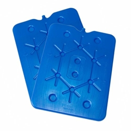 ToCi XXL Kühlakku 2er Set | Freezeboard (32x25 cm) mit je 800 ml | 2 Blaue Kühlelemente Iceakku für die Kühltasche Kühlbox Eisbox | Kühlakkus dünn, extra flach | Kühlpack für Kühltragetasche - 1